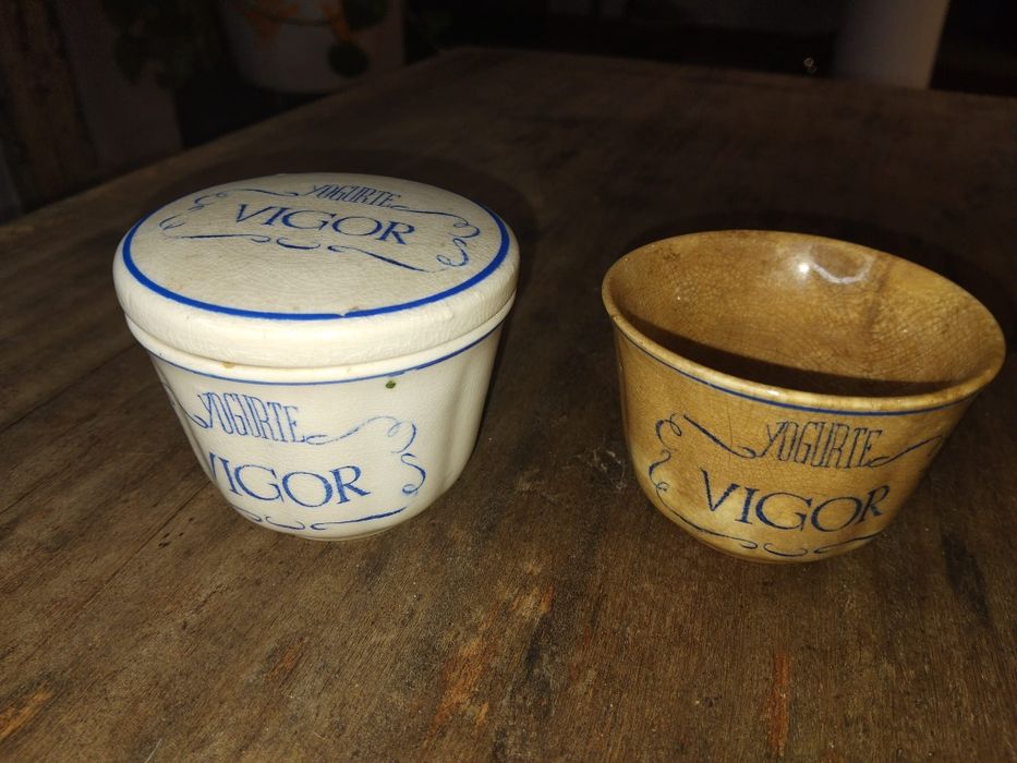 Copos/boiões iogurte Vigor