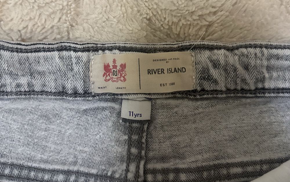 Джинси дитячі сірі River Island