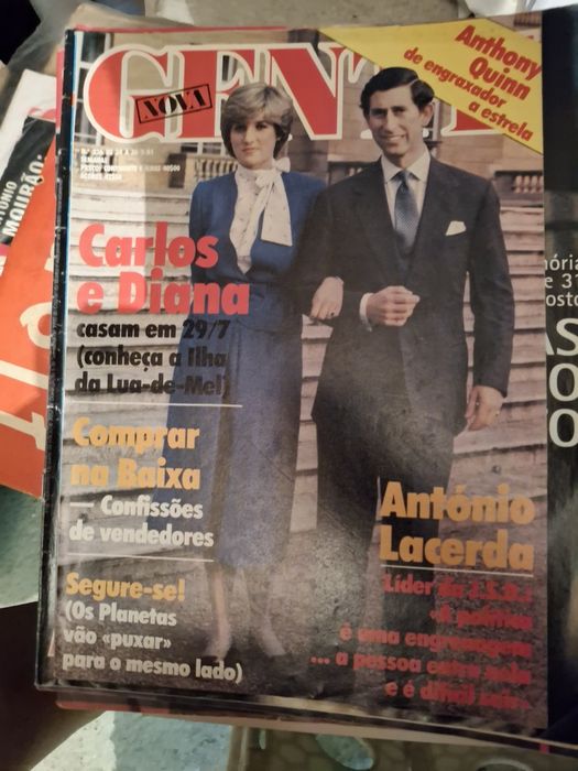 Revistas antigas princesa diana lady di