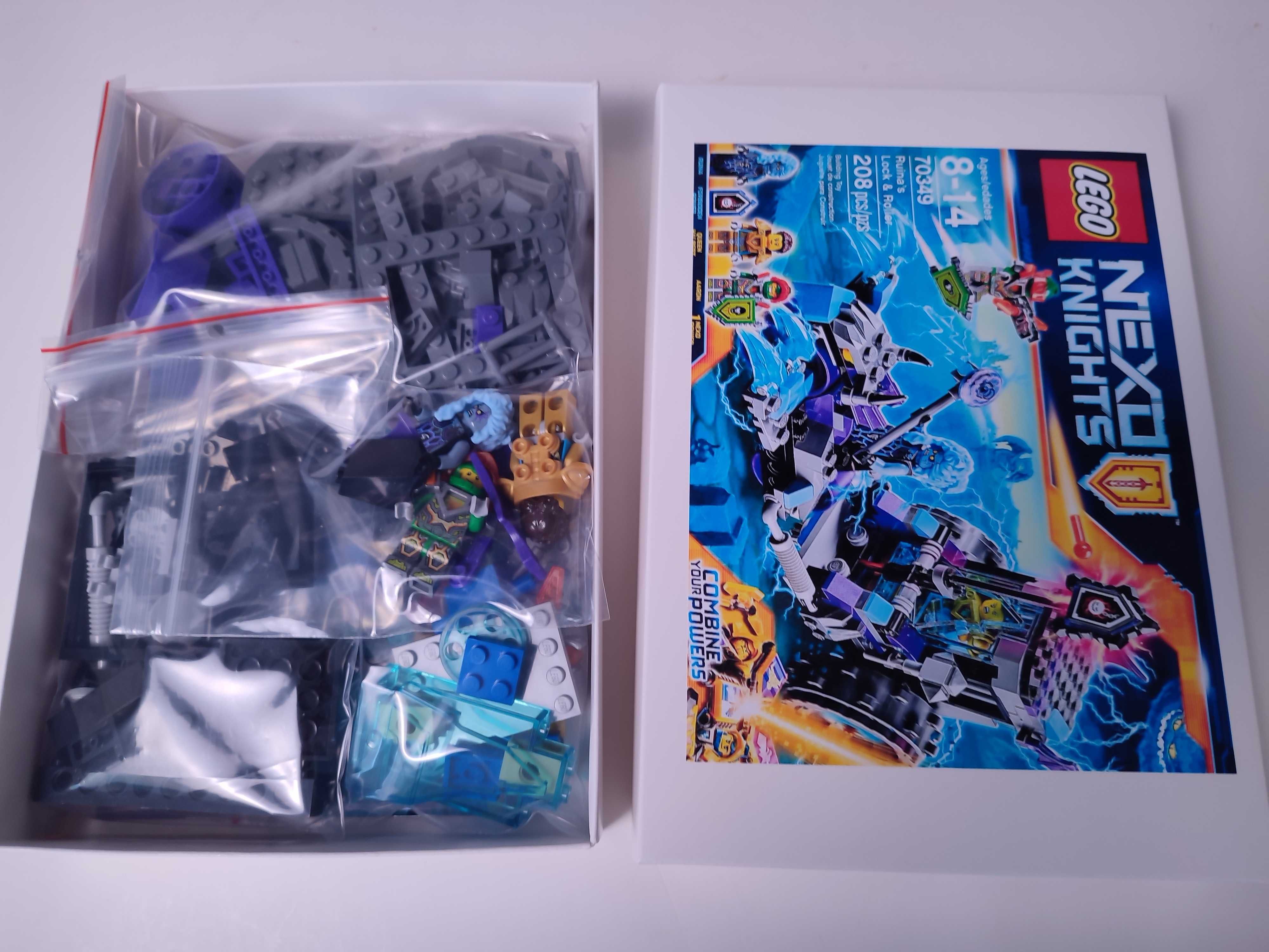 LEGO Nexo Knights 70349 - Miażdżący pojazd Ruiny - Komplet 100%
