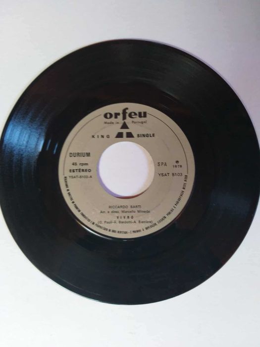 Single Vinil Riccardo Barti - Vivró