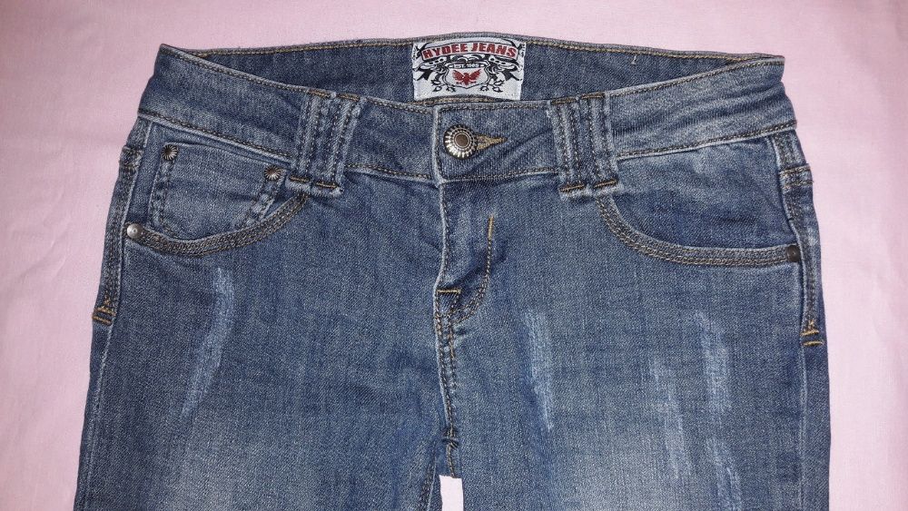 Джинсы прямые  hudee jeans