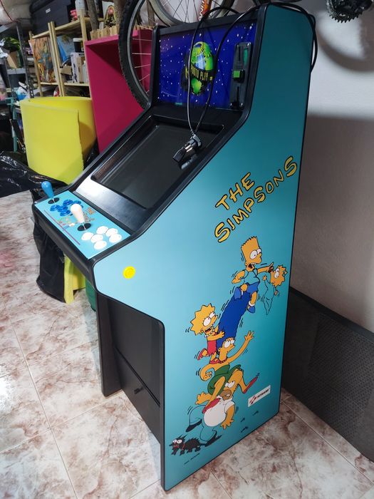 Arcade Simpsons adaptada de Photoplay com Pandora dx 2 plus