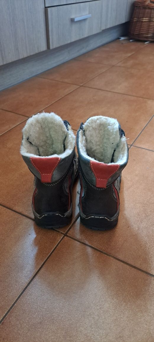 Buty zimowe kozaki rozm.32 wkł.wew. 21,3cm