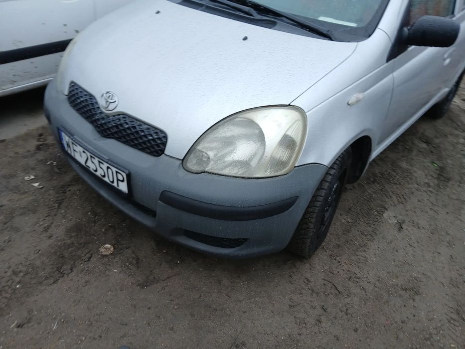 toyota yaris I lift 1e7 maska zderzak lampa grill błotnik drzwi zbiornik paliwa szyba