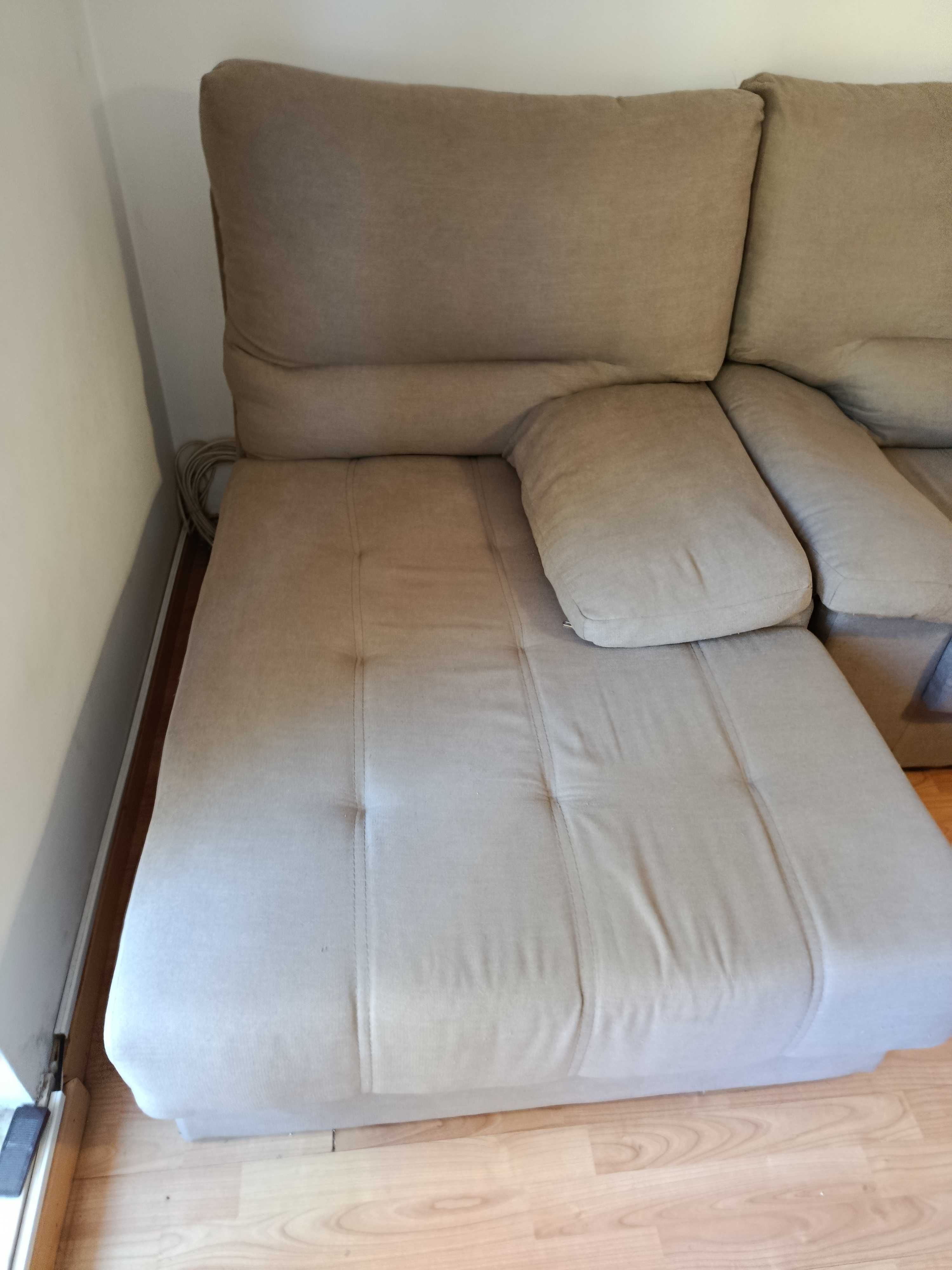Sofá 2 lugares chaise longue