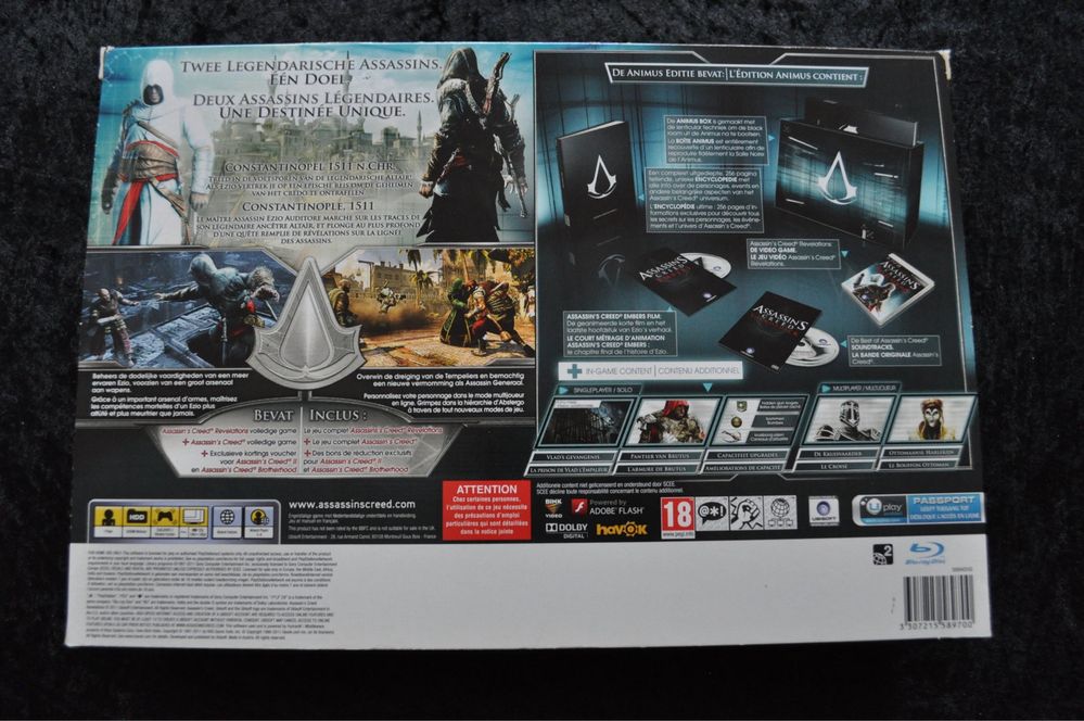 Assassins Creed Revelations Animus Edition Playstation 3 PS3