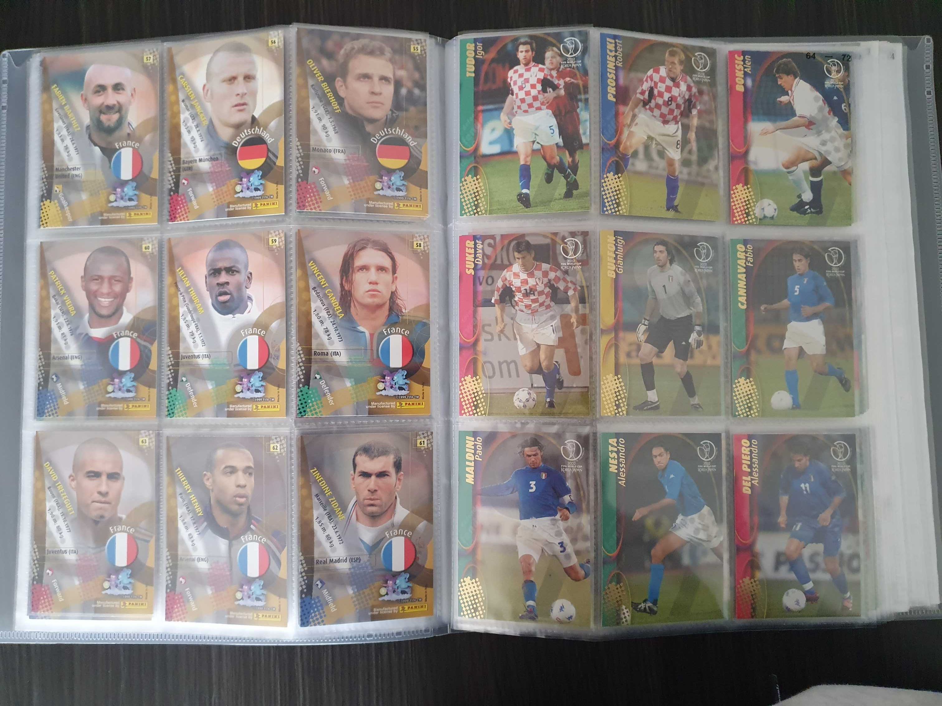 Set Completo Panini Mundial 2002 Trading Cards