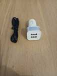 Ładowarka samochodowa 2xUSB Jack 3.5mm