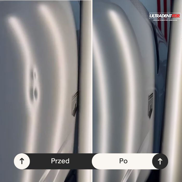 Usuwanie wgnieceń PDR polerowanie korekta lakieru naprawy blacharskie