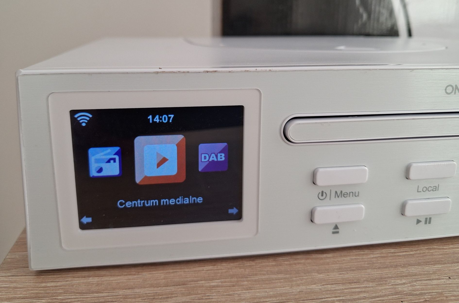 OneConcept Streamo Chef kuchenne radio internetowe CD Bluetooth białe