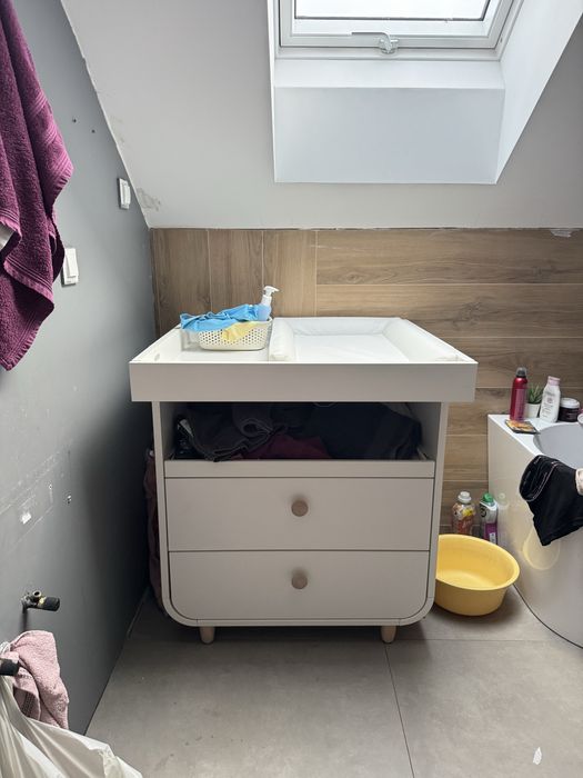 MYLLRA Komoda z przewijakiem, biały
