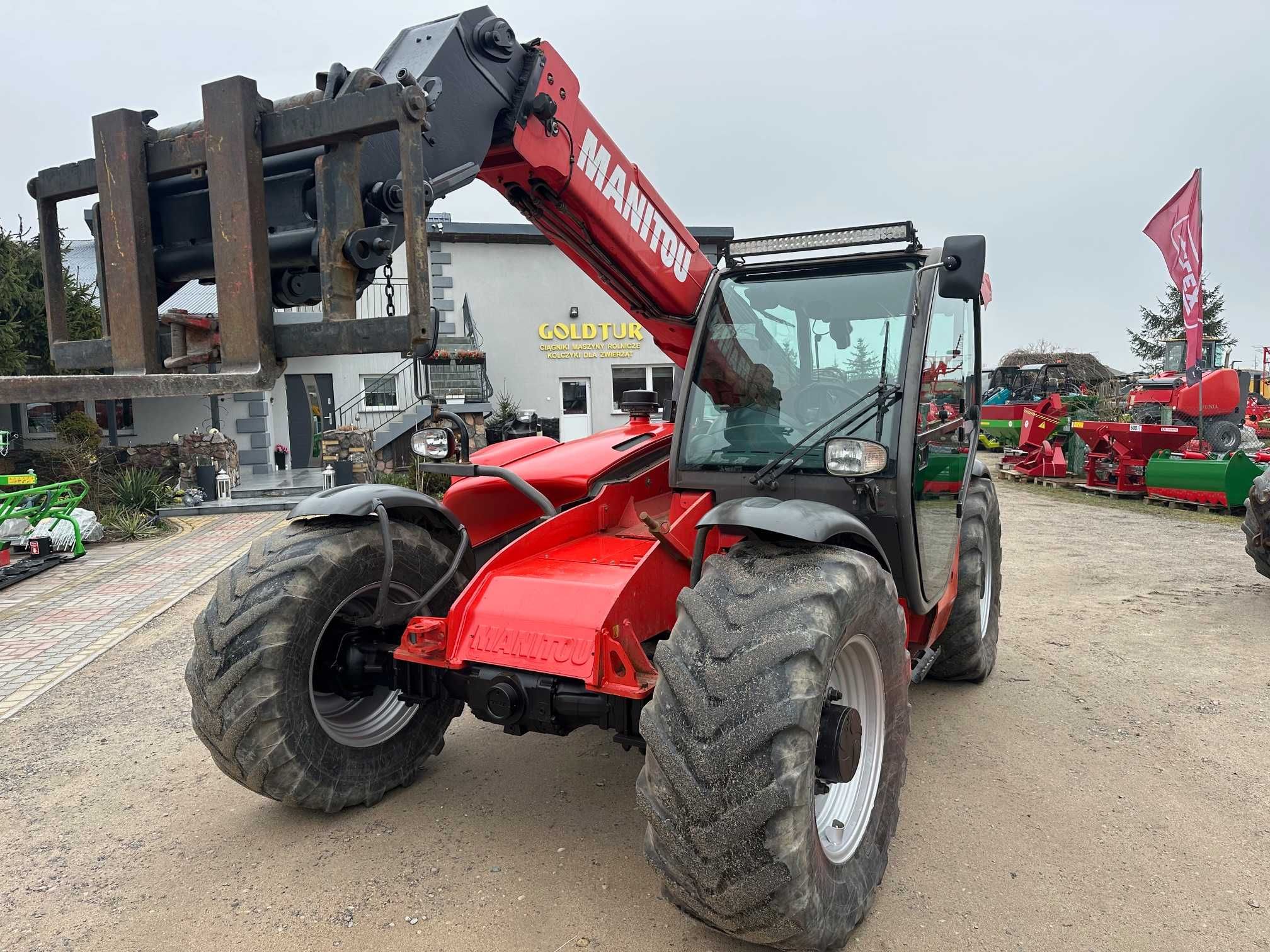 Manitou 735 120 LSU 2013r! Stan BDB! BRUTTO! Ładowarka teleskopowa