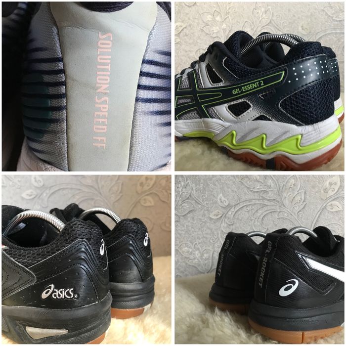 Як нові кроссовки Asics Gel волейболу тенісу 41,5 41 40,5 40 26 25,5