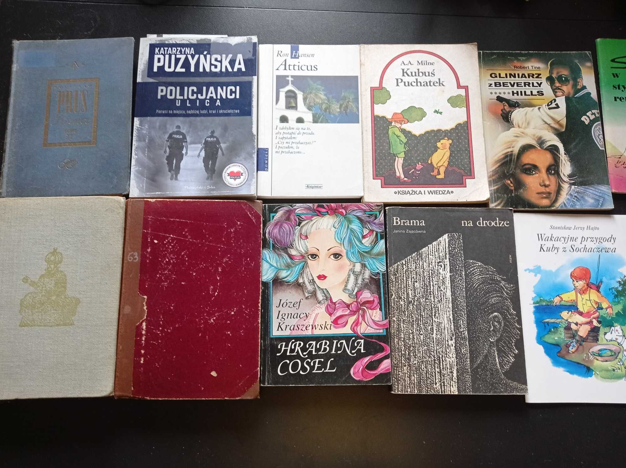 Książki różne mix zestaw