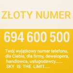 Złoty, platynowy numer telefonu, cesja karty SIM 694 _ 600 _ 500