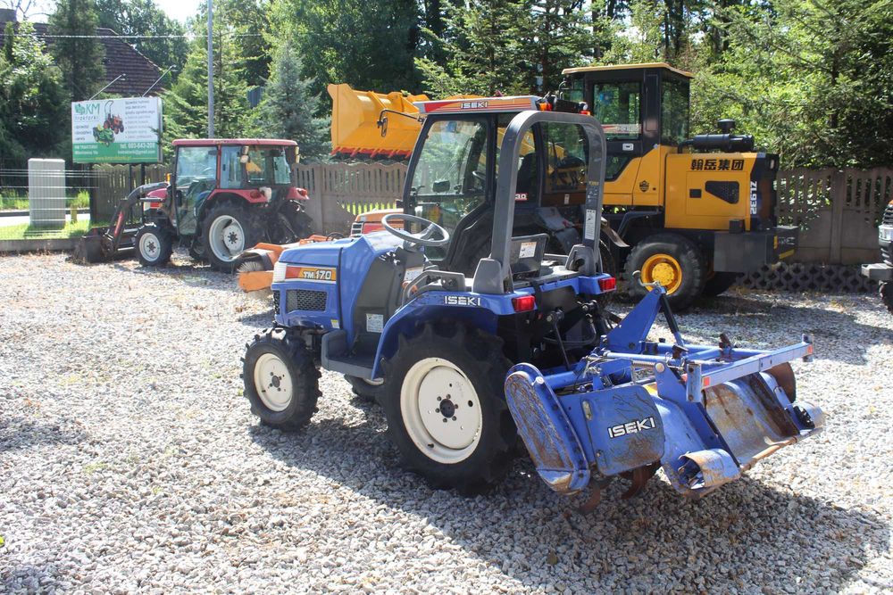 Traktor ISEKI TM170+Glebogryzarka Transport PL & EU |KM Traktorki