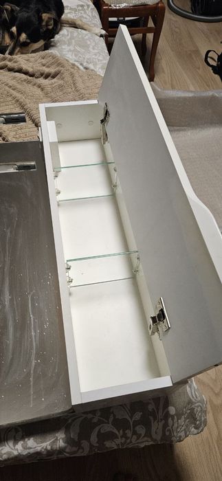 Продам дзеркало + шафка у ванну (аквародос)