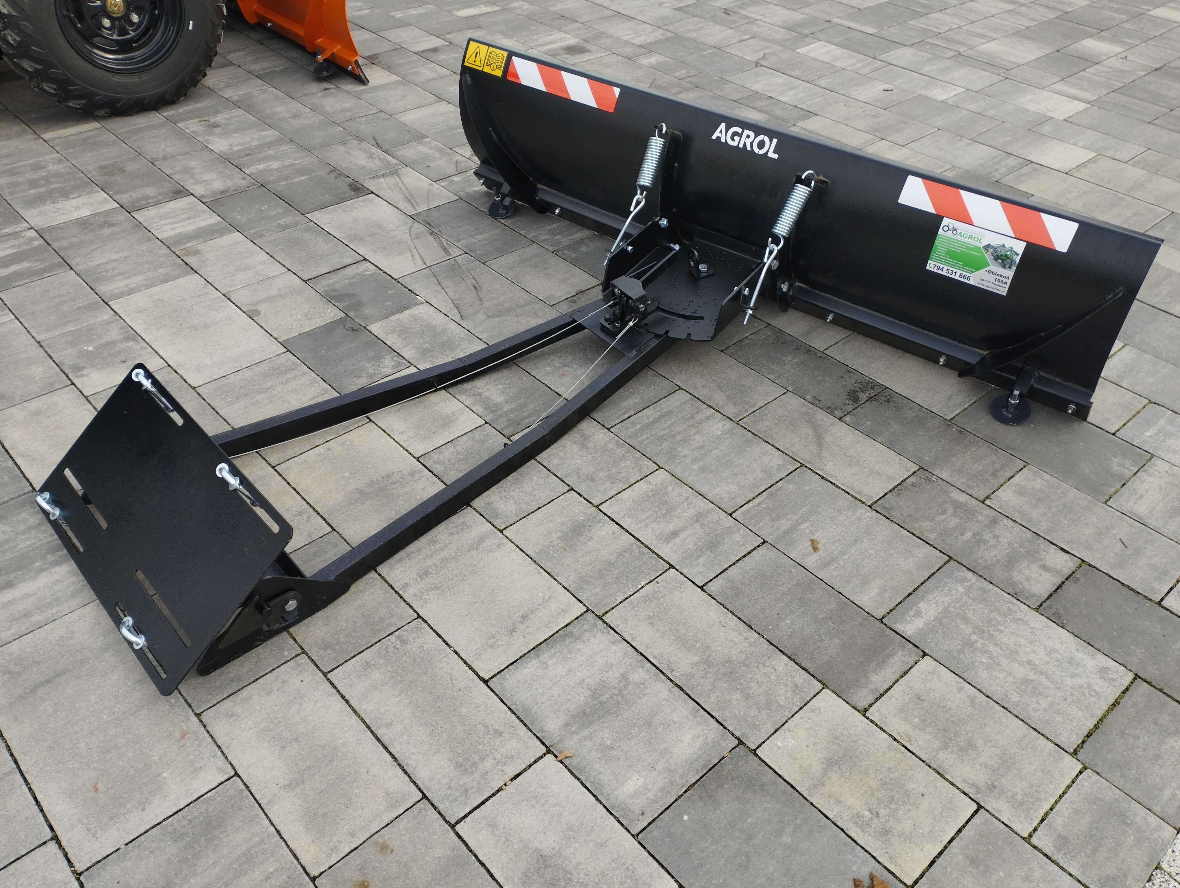 Promocja ! Pług śnieżny z uniwersalnym mocowaniem do Quada 150cm