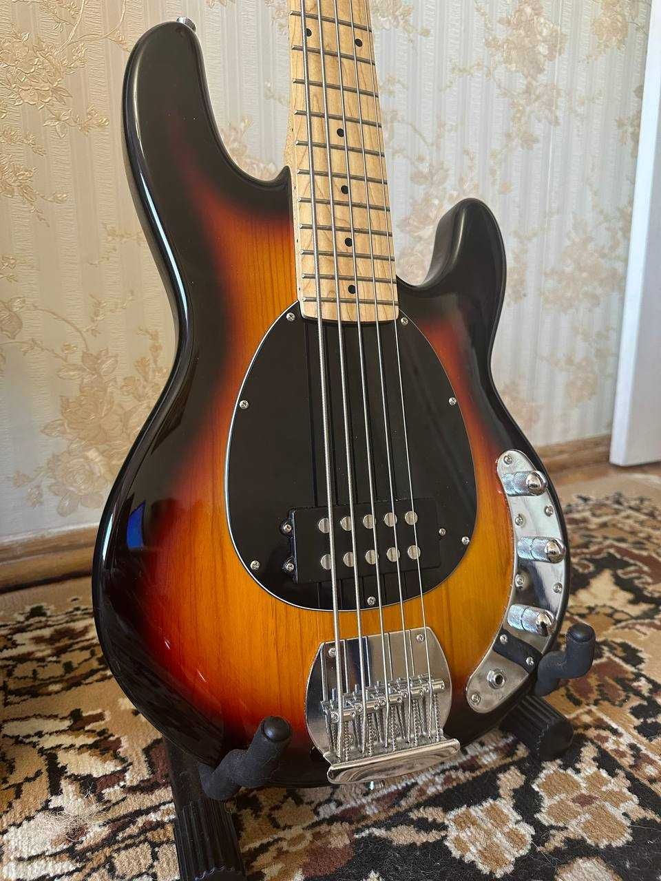 Бас Harley Benton MB-5 SB Deluxe Series + утеплений чохол