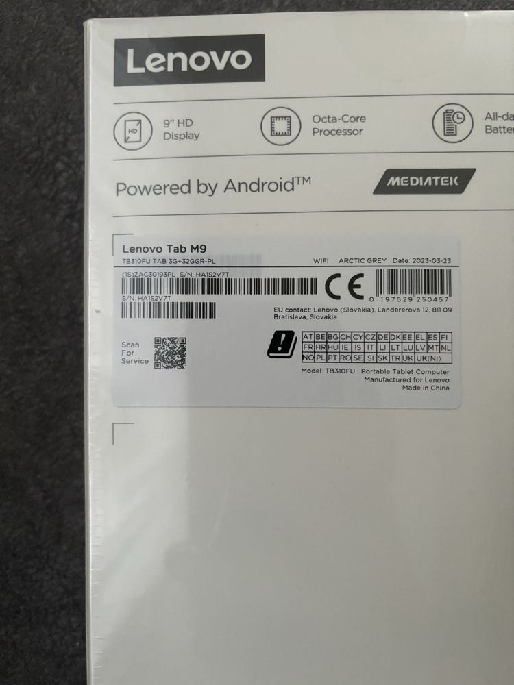 Tablet Lenovo M9