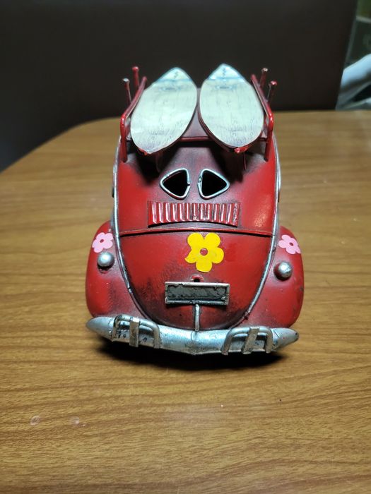 Vw carocha em metal feitos á mão