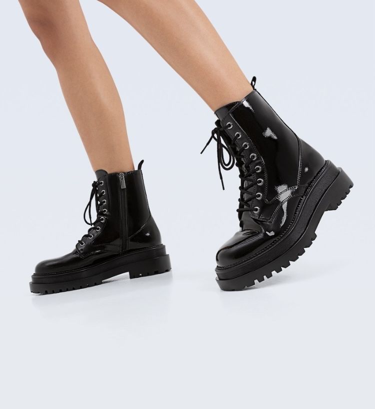 Botas militar Stradivarius t. 37