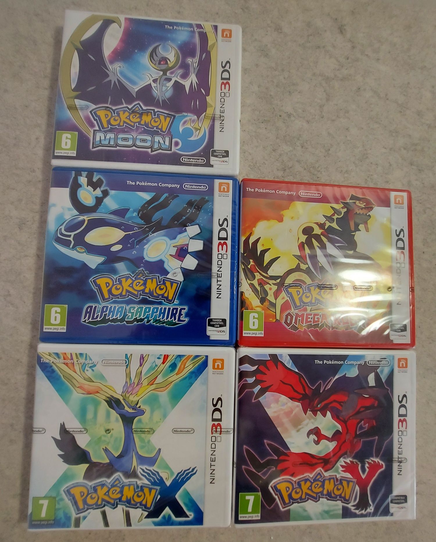 Pokémon XY/ASOR/M Selados