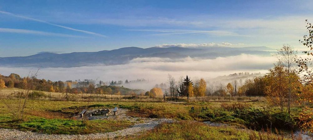 Piękny Widok na Wyciągnięcie Ręki - Domki w Chmurach w Kamieńczyku