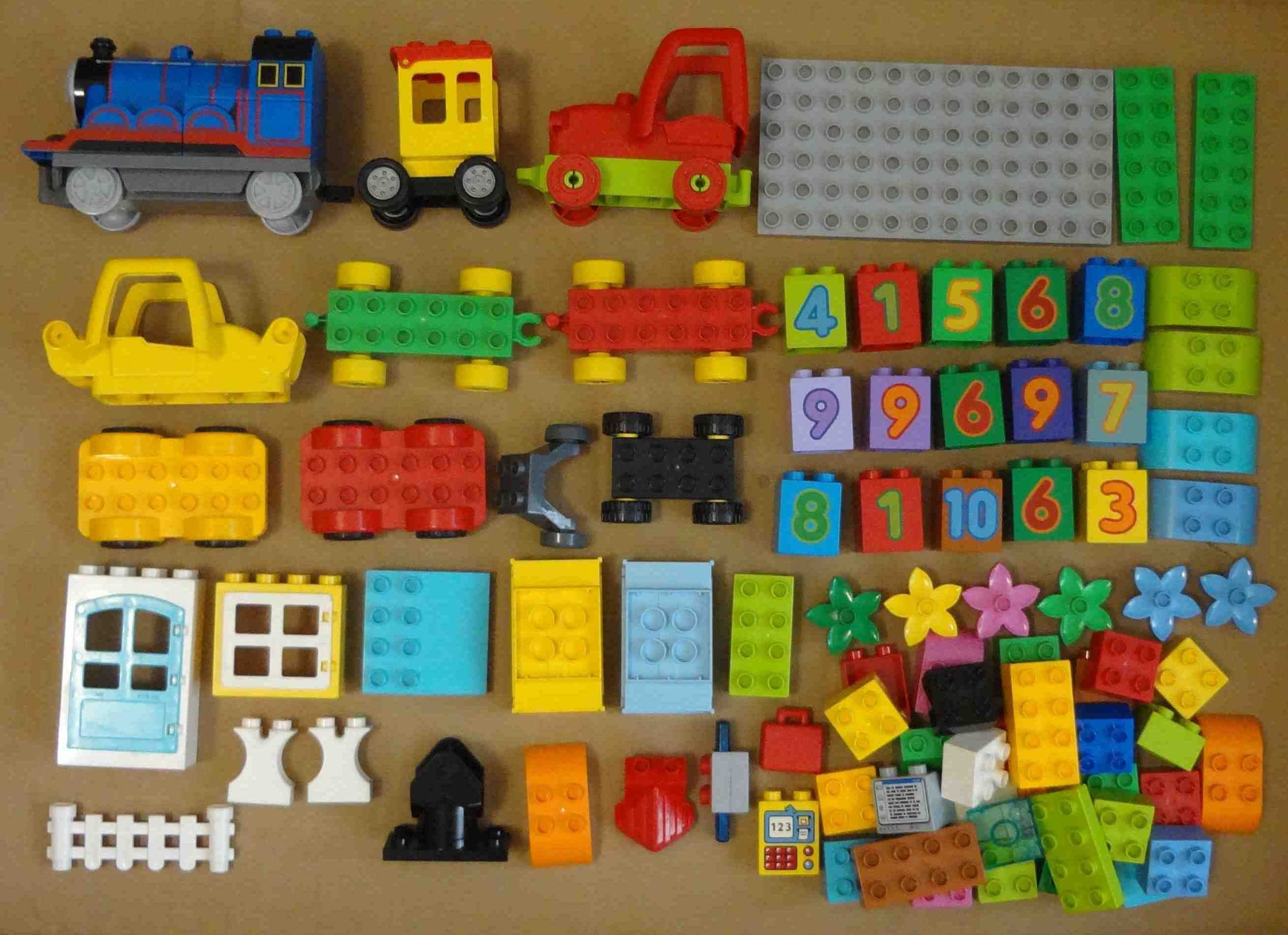 Конструктор LEGO Duplo Лего Дупло оригинал Паровоз машинки фигурки др