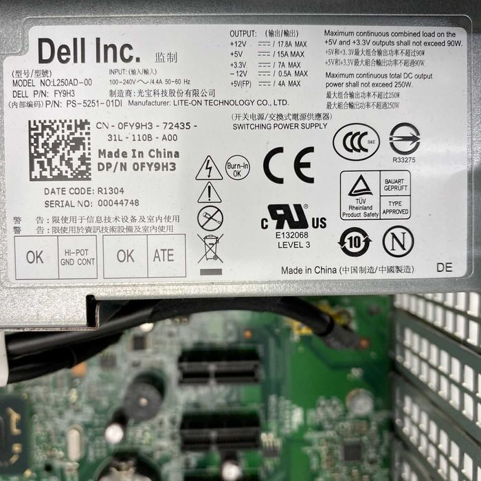 Cистемний блок компьютер ПК Dell Optiplex 790 7010 DT i3 4Gb 128SSD