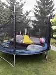 Trampolina ogrodowa duza