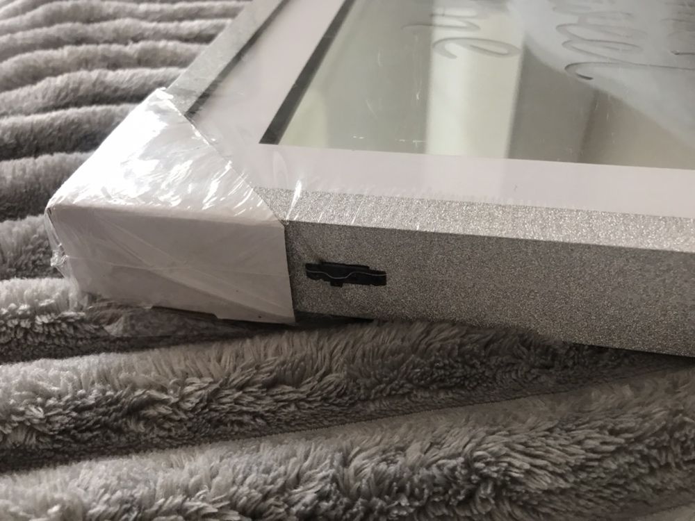 Dwa NOWE obrazki podświetlane lustrzane z Home&You - okazja, tanio!!