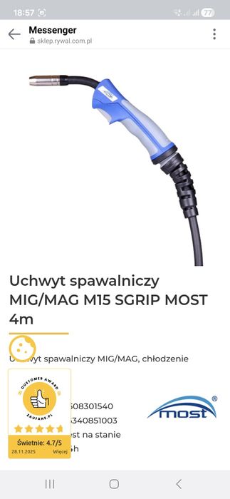 Spawarka inwertorowa mig/mag