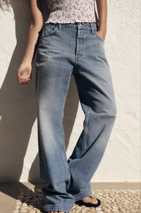 Джинси джинсы zara straight