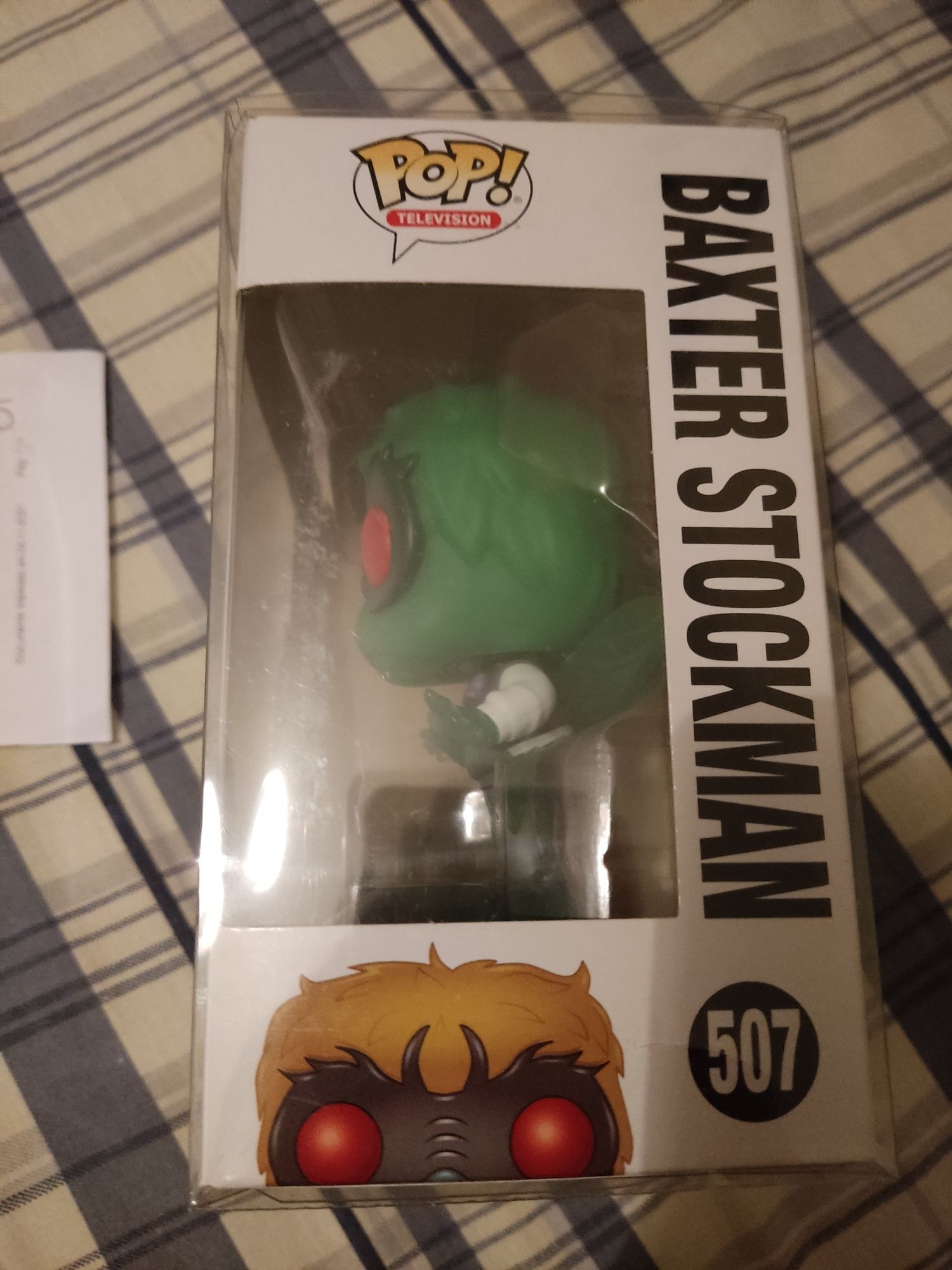 Funko pop Baxter Stockman GITD SDCC 2017