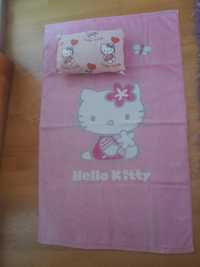 Conjunto almofada + toalha Hello Kitty