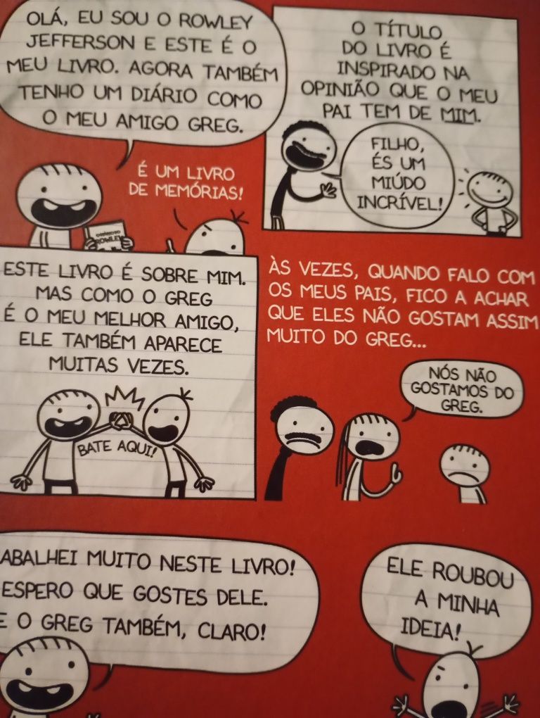 Livro o Diário de Rowley