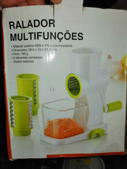 Ralador Multifunções Cozinha Nunca usado  / novo