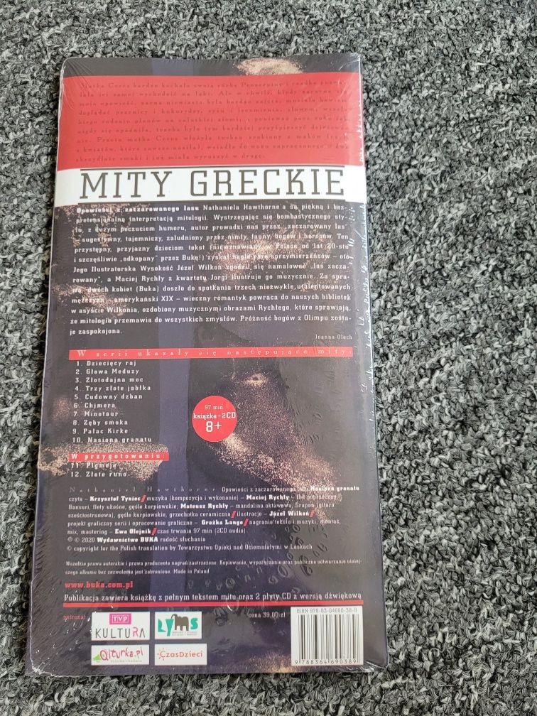 Mity greckie Tom 10 Nasiona granatu. Nowy audiobook, zafoliowany