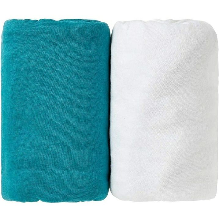 2 lençóis elástico berço 120x60 NOVO