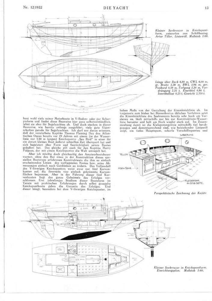Drewniany jacht z historią