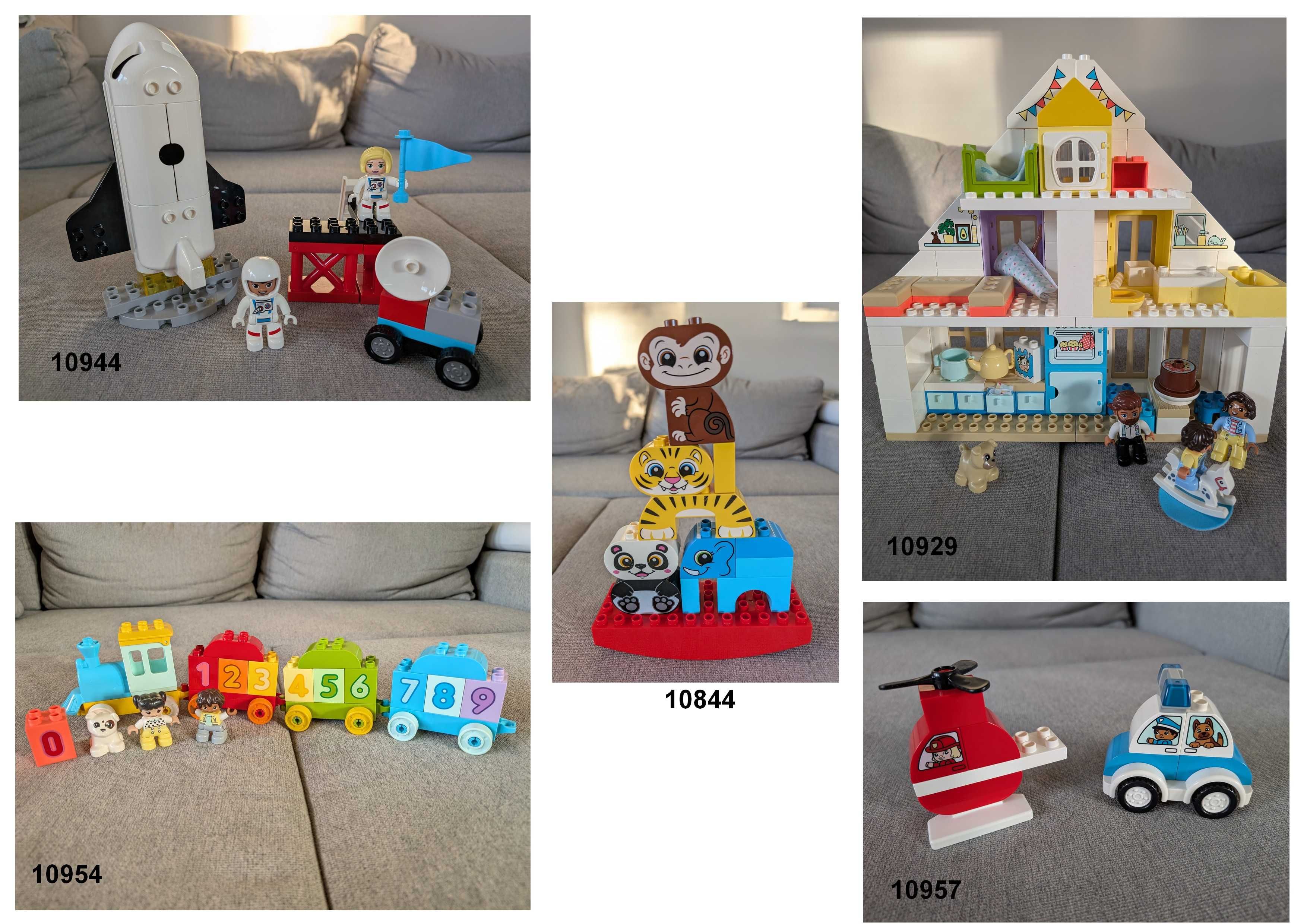 9 zestawów Lego DUPLO + domek PeppaPig ZDARMA (cena za wszystko razem)