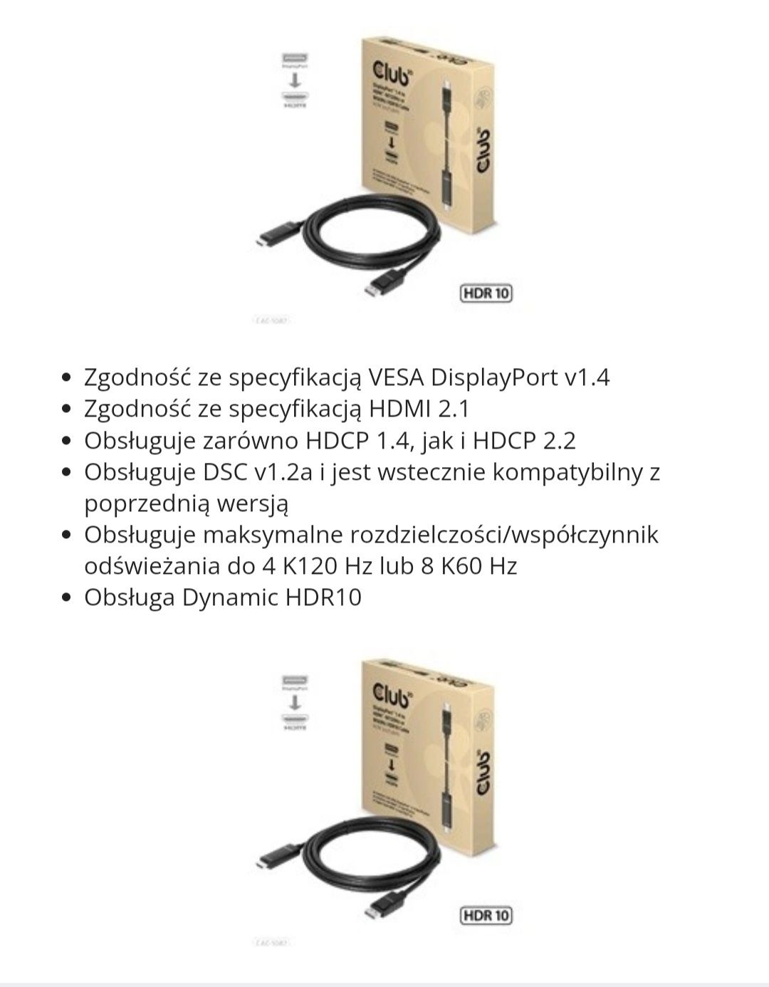 Adapter displayport / hdmi