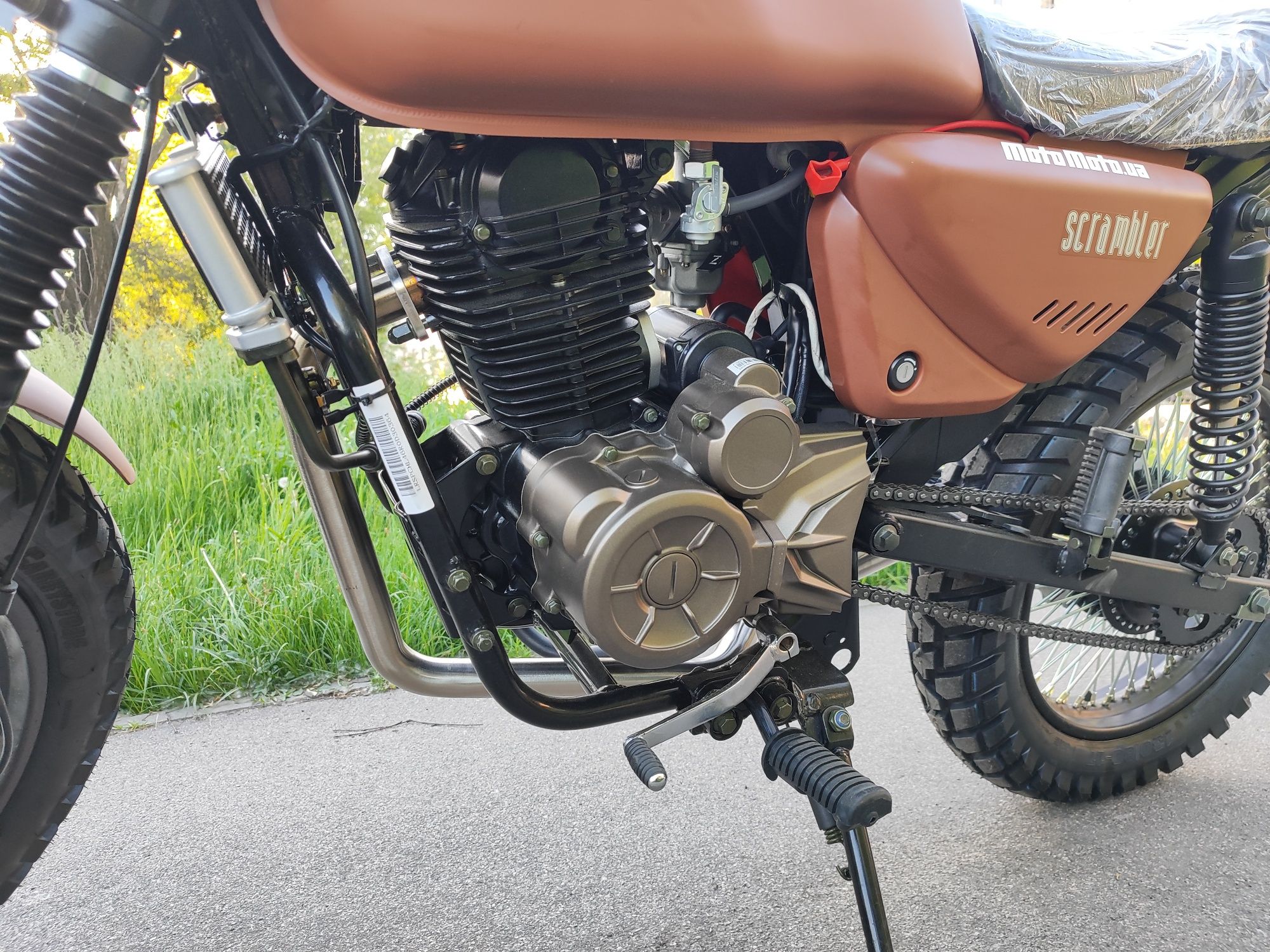 Мотоцикл GEON SCRAMBLER 200 (17/17)/Доставка/Кре