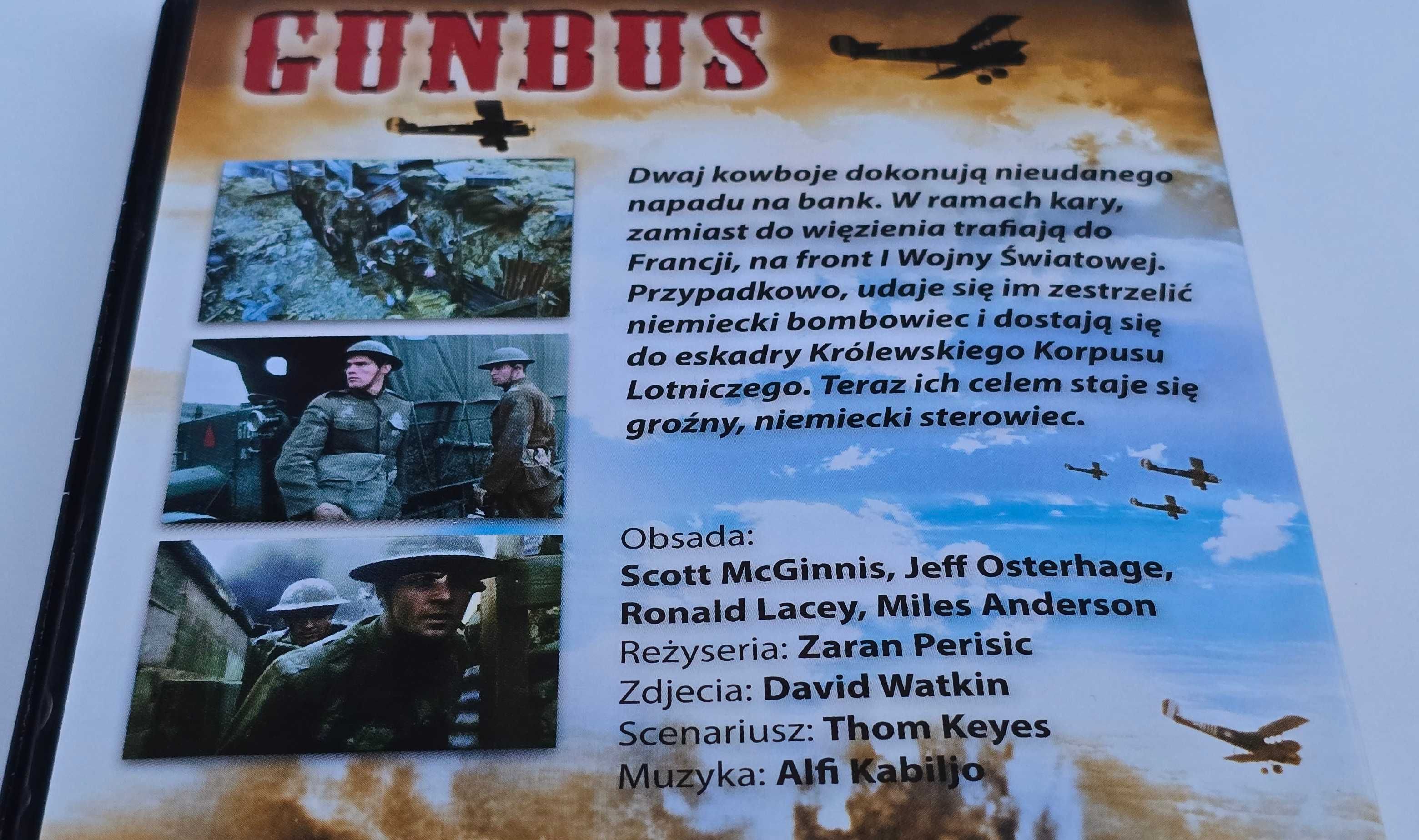 Płyta DVD z filmem Gunbus
