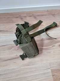 Kabura udowa na małe i średnie pistolety ASG - olive