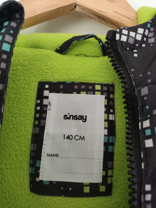Kombinezon zimowy chłopięcy 140 jak nowy