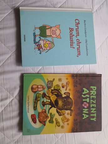 Książki dla dzieci  Chrum chrum, Bolusiu i Prezenty Astona