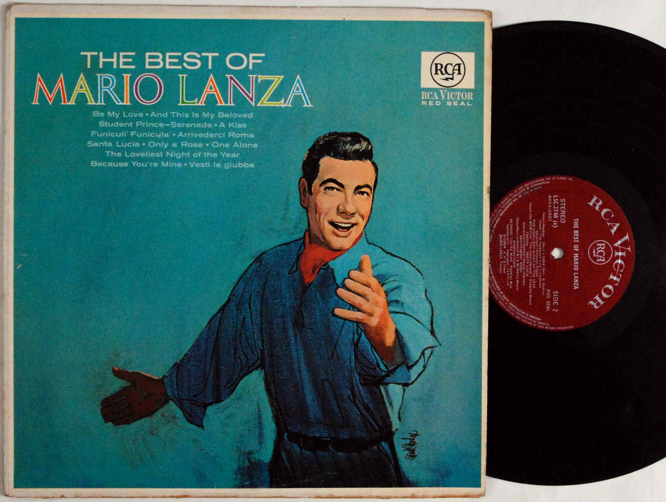 Mario Lanza - The Best Of Mario Lanza 1964r.